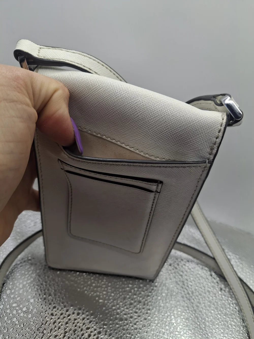Kate Spade White Crossbody Phone Bag